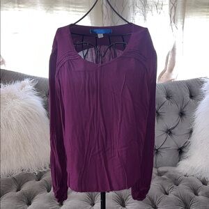 Chic Plum Blouse for Women